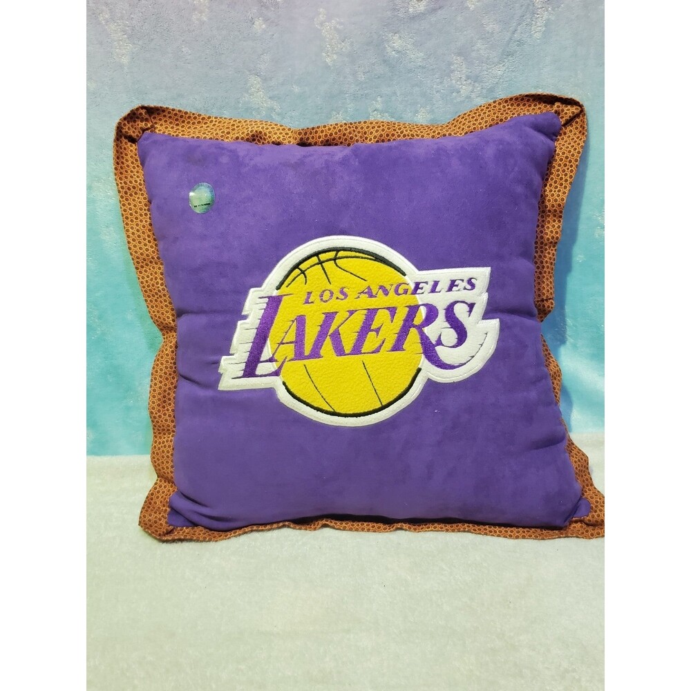 Los Angeles Lakers MVP Microsuede Toss Pillow 17" x 17" x 7"